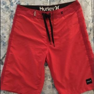 Hurley board shorts- Red. Size 30